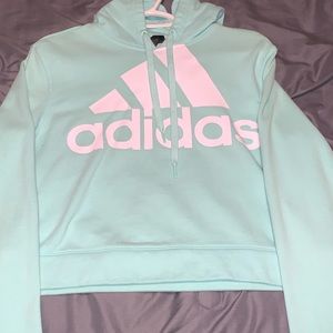 Adidas crop hoodie